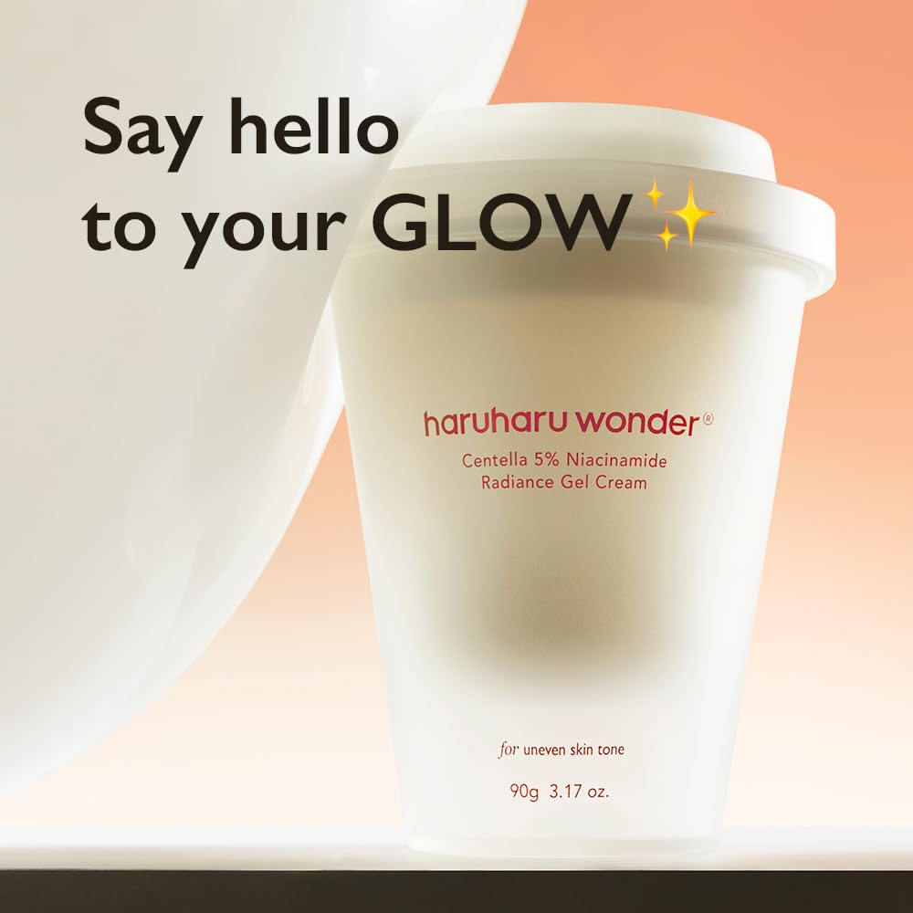 HARUHARU Centella Radiance Gel Cream packaging side view