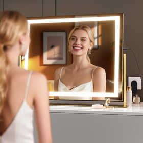 Hasipu Vanity Mirror with adjustable brightness