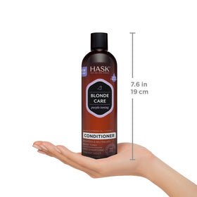 HASK Blonde Care Conditioner 12oz back view
