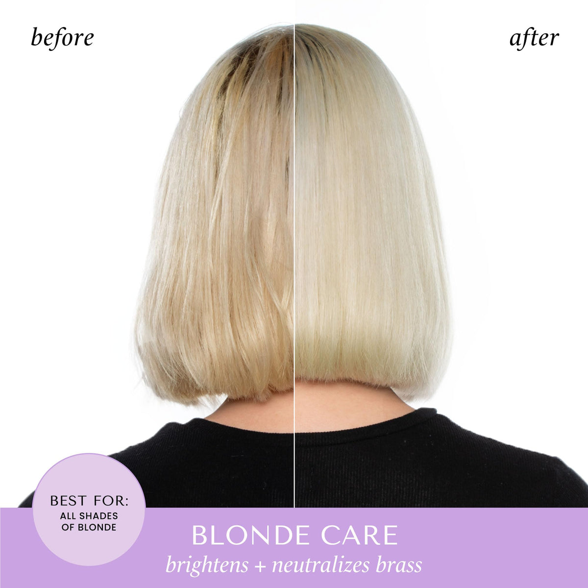HASK Blonde Care Shampoo and Conditioner set packaging