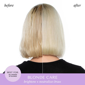 HASK Blonde Care Shampoo and Conditioner set packaging