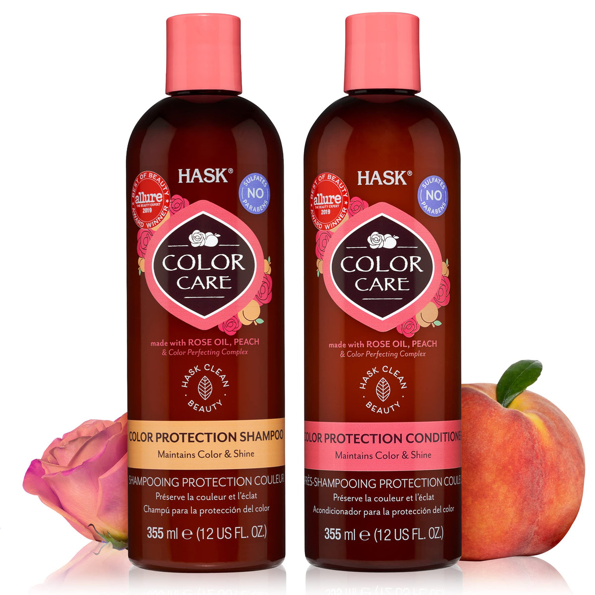 HASK Colour Care Shampoo 12oz front view