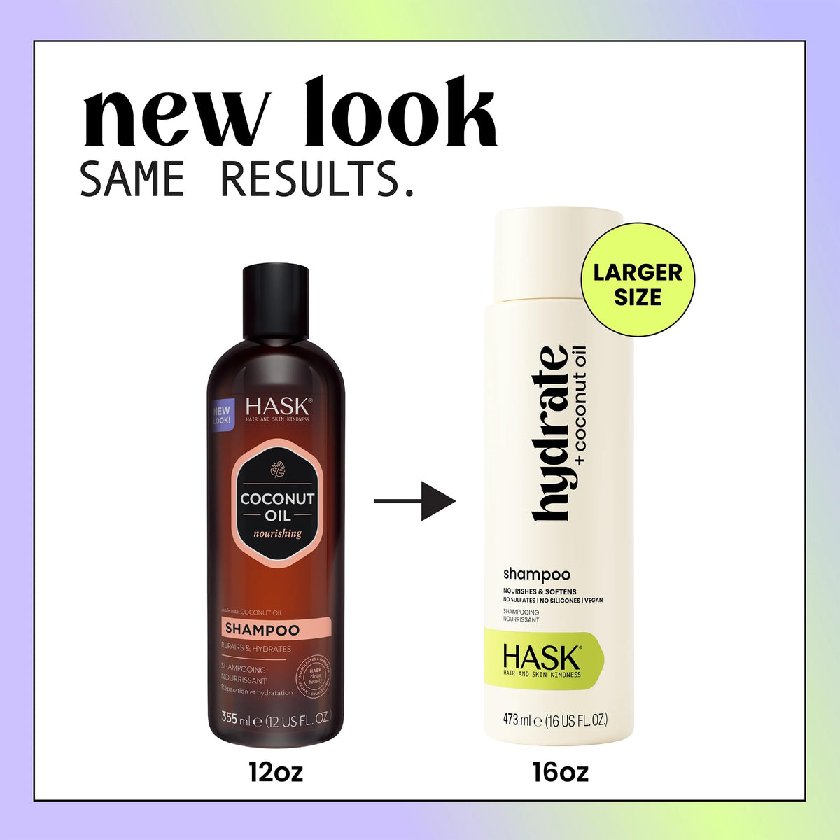 HASK Hydrate Coconut Oil Conditioner 16oz front view