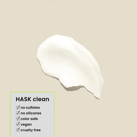 HASK Hydrate Coconut Oil Shampoo being applied