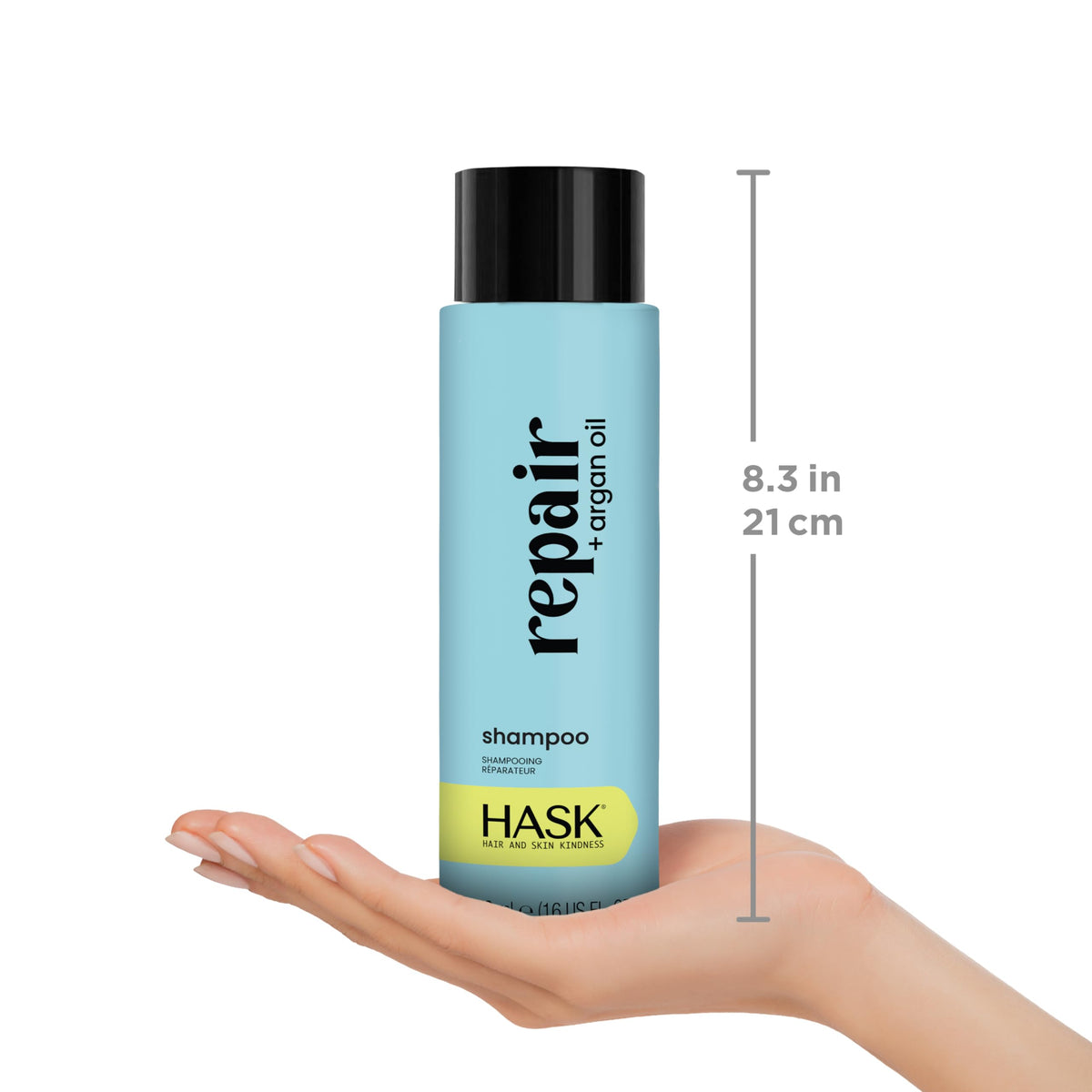 HASK Repair + Argan Oil Shampoo and Conditioner with natural ingredients