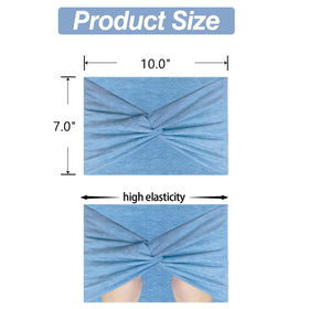 HAUHC Extra Wide Headbands packaged in a stylish box