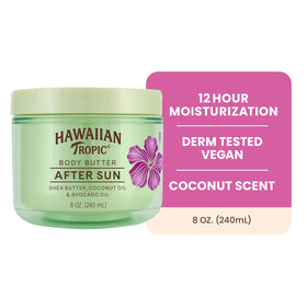 Hawaiian Tropic After Sun Body Butter 300g back label