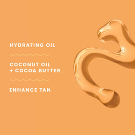 Hawaiian Tropic Dark Tanning Oil lifestyle scene on beach