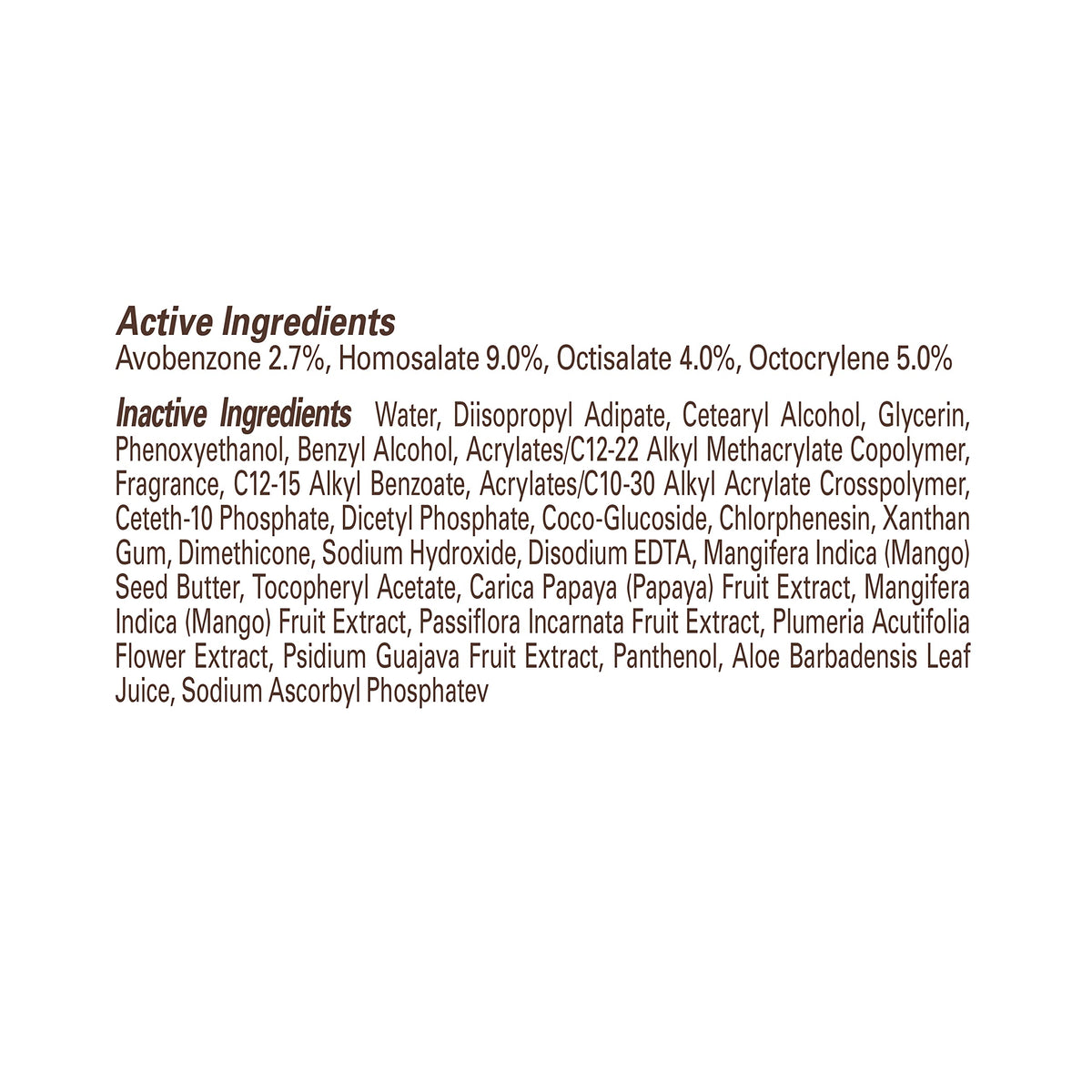 Hawaiian Tropic Everyday Active SPF 50 Sunscreen Lotion with tropical plants