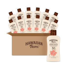 Hawaiian Tropic Sheer Touch Lotion SPF 30 front view 2oz