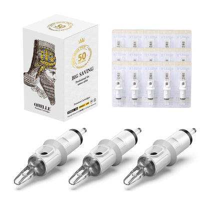 HAWINK Tattoo Cartridge Needles #10 Bugpin 50PCS box front view