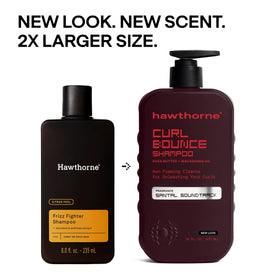Hawthorne Curl Bounce Shampoo and Conditioner set side view