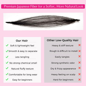 Hbegant Afro Twist Hair 24 Inch 3 Packs in various tones