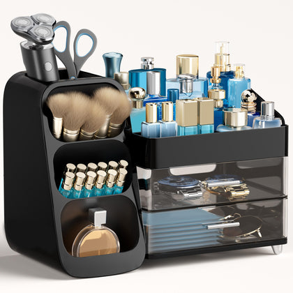 HBlife Cologne Organizer for Men front view with large compartments