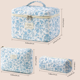 HBselect makeup bag set with cosmetics inside