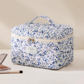 HBselect makeup bags folded for travel storage