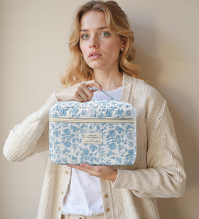 HBselect makeup bags in a suitcase for travel