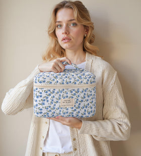 HBselect makeup bags in a suitcase for travel