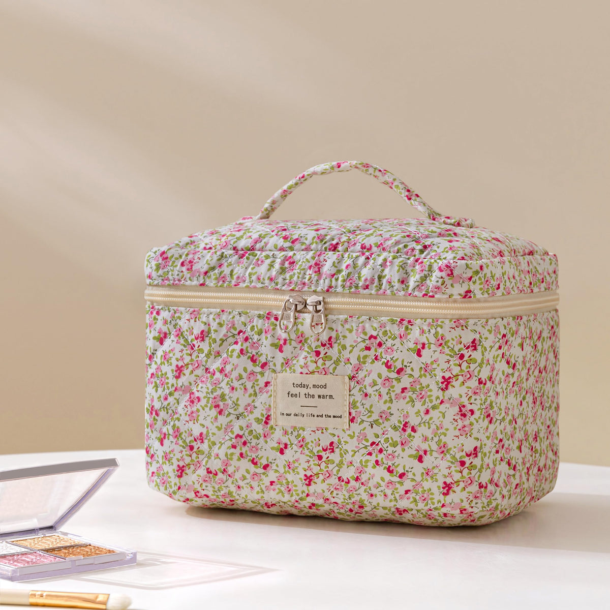 HBselect makeup bags stacked showing size variations