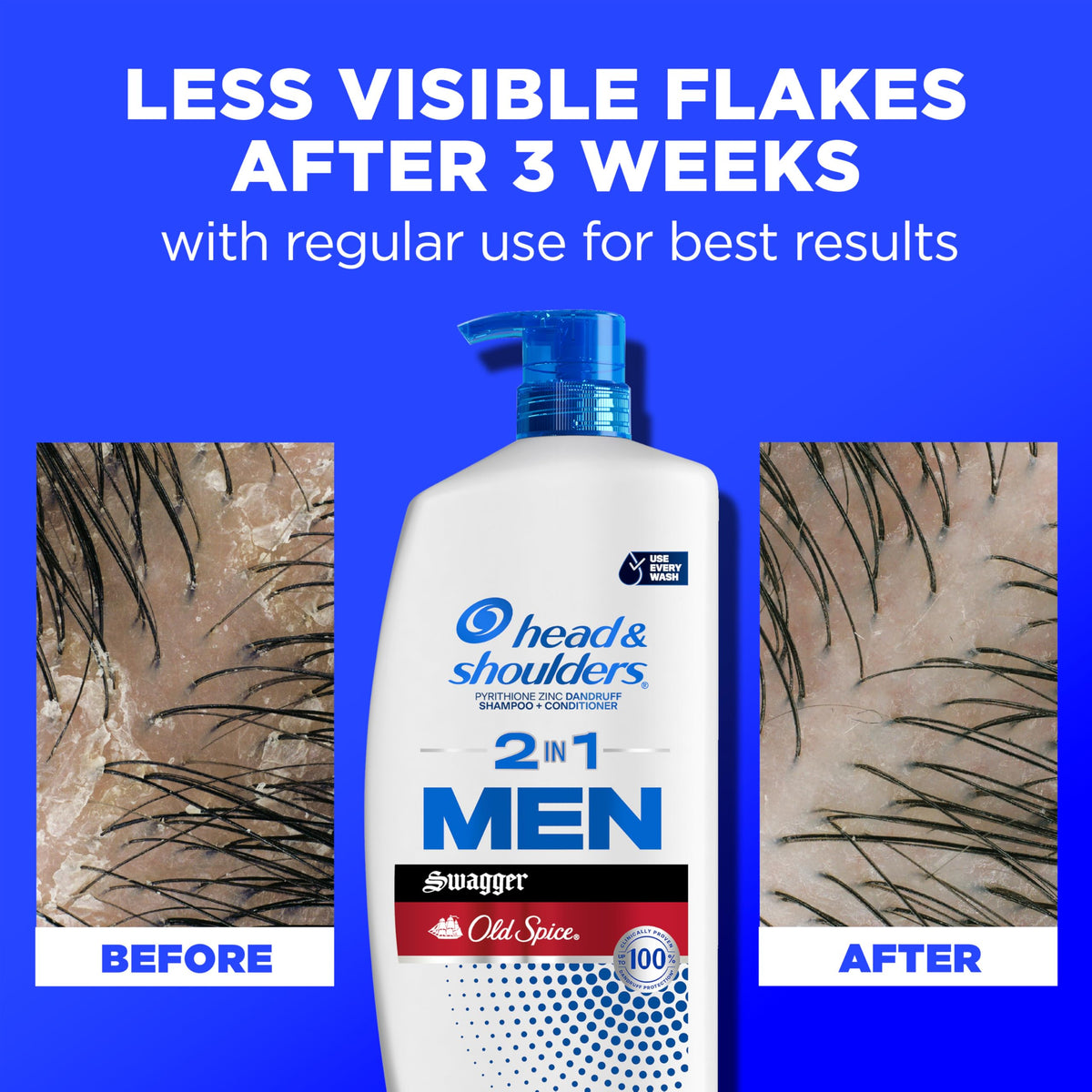 Head & Shoulders 2-in-1 Shampoo and Conditioner Old Spice Swagger with lime and cedarwood