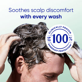 Head & Shoulders BARE Sensitive Scalp Care Shampoo usage demonstration