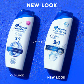 Head & Shoulders Classic Clean 2-in-1 Shampoo and Conditioner back view