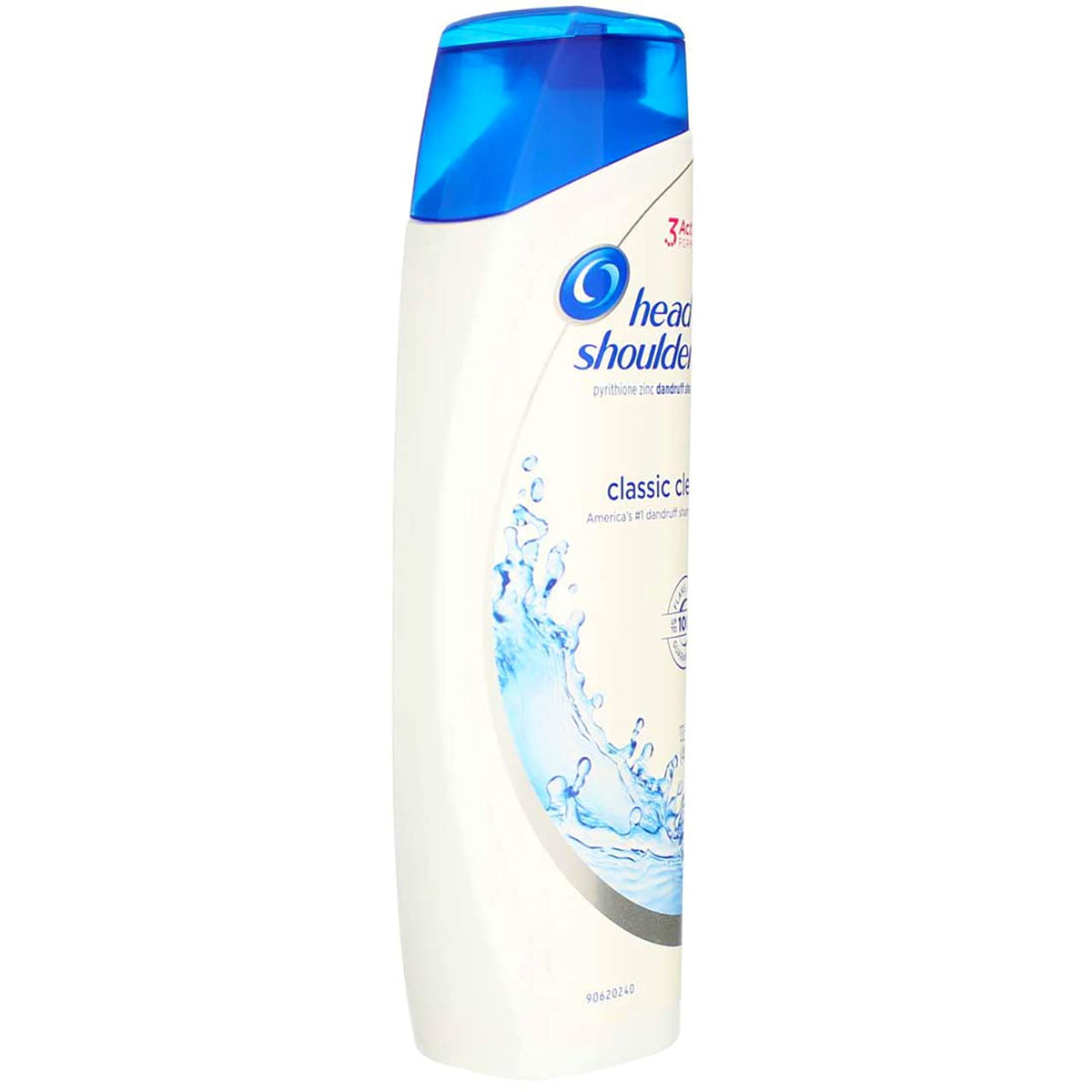 Head & Shoulders Classic Clean Dandruff Shampoo side view