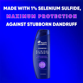 Head & Shoulders Clinical Strength Anti-Dandruff Shampoo back view