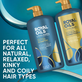 Head & Shoulders Royal Oils Conditioner bottle with coconut oil and apple cider vinegar