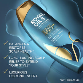 Head & Shoulders Royal Oils Shampoo bottle with coconut oil and apple cider vinegar