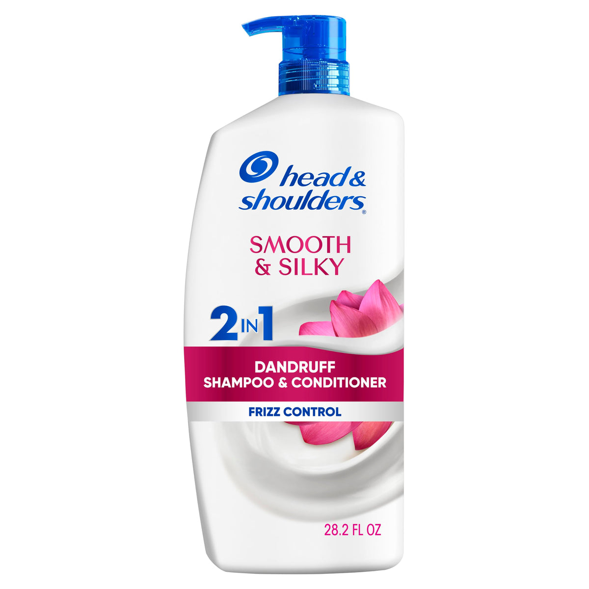 Head & Shoulders Smooth & Silky 2-in-1 Shampoo & Conditioner front view