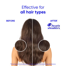 Head & Shoulders Smooth & Silky 2-in-1 Shampoo & Conditioner with fresh fruit
