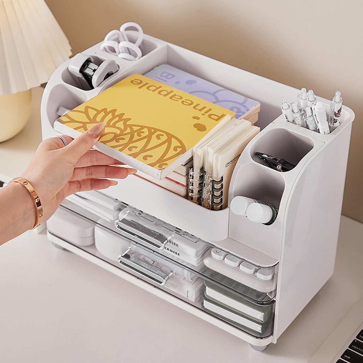 Heaime Makeup Organizer packaging and product details