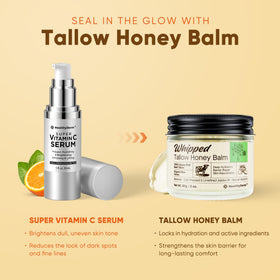 HealthyDerm Beef Tallow Honey Balm ingredients list