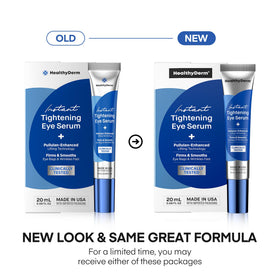 HealthyDerm Instant Under Eye Lift Serum 20 mL back view