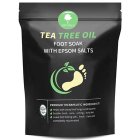 HEAMAVIN Tea Tree Oil Foot Soak 16 oz front view