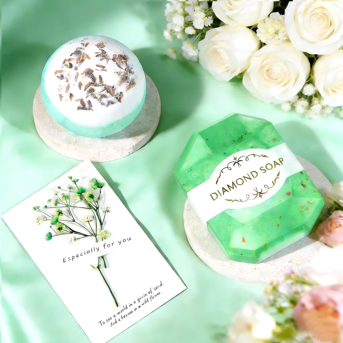 Heart-shaped design of BodyRefresh Spa Gift Basket