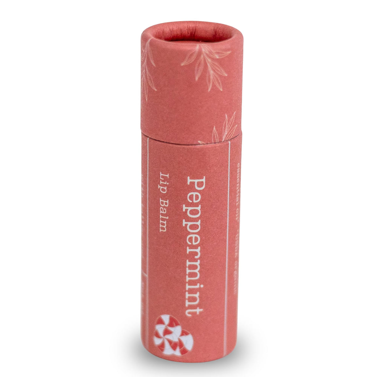 Hearth and Homestead Beef Tallow Lip Balm peppermint packaging