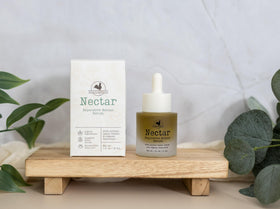 Hearth and Homestead Nectar Serum packaging details