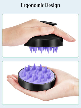 HEETA Scalp Massager ergonomic handle close-up