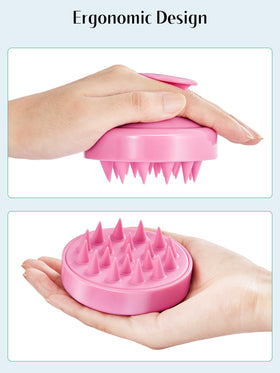 HEETA Scalp Massager ergonomic handle close-up