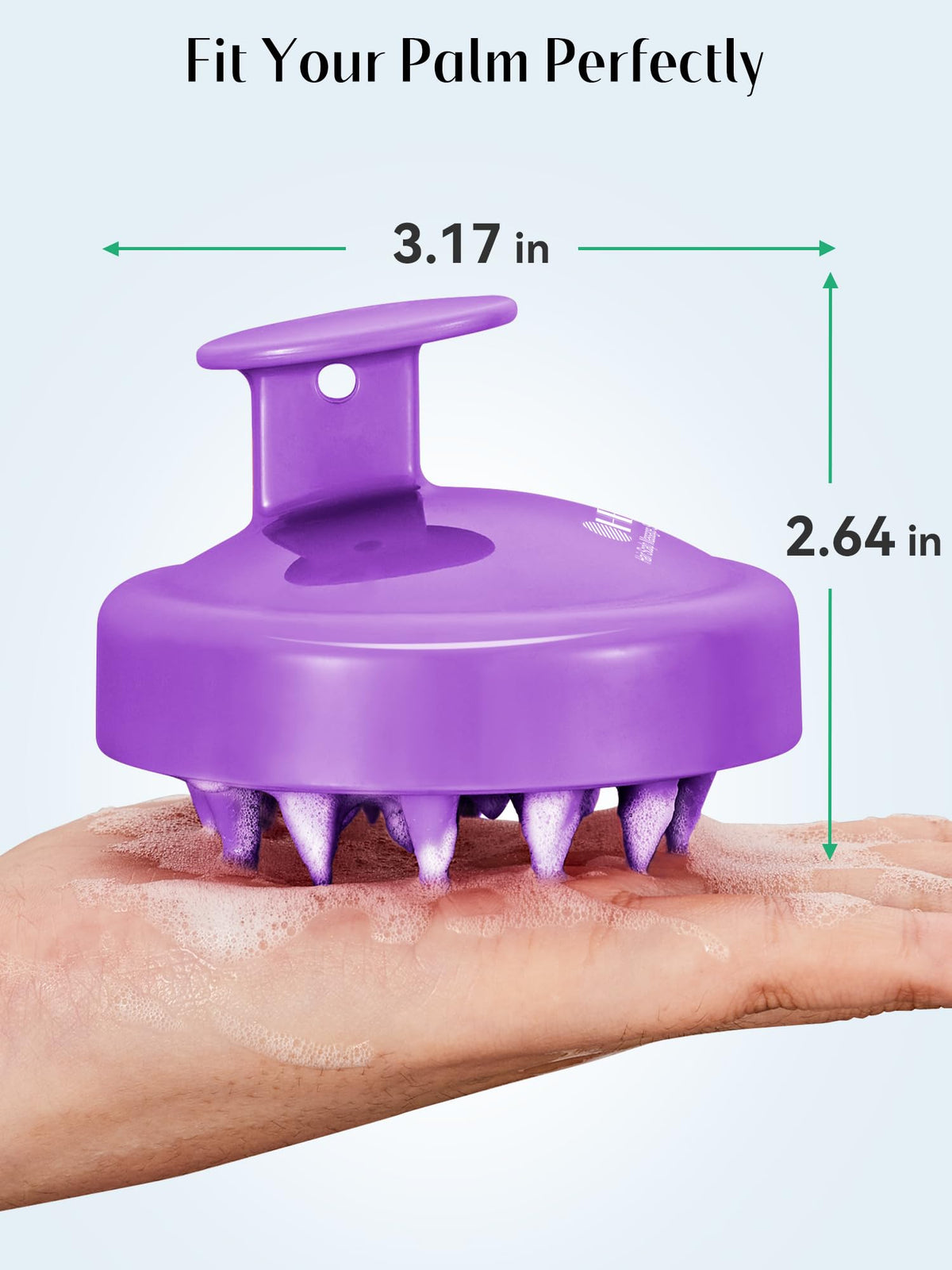 HEETA Scalp Massager lightweight design