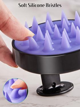 HEETA Scalp Massager on a bathroom counter