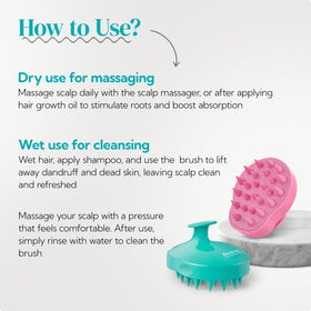 HEETA Scalp Massager Scrubber Brush packaging