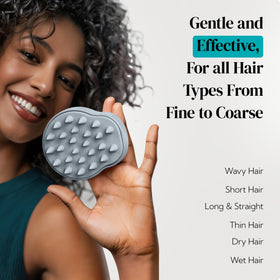 HEETA scalp massager shampoo brush set of two