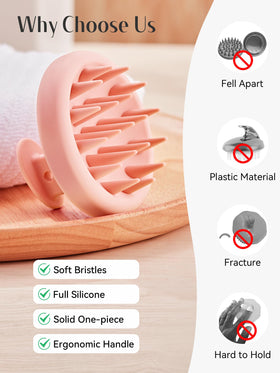 HEETA Scalp Massager showing its lightweight structure