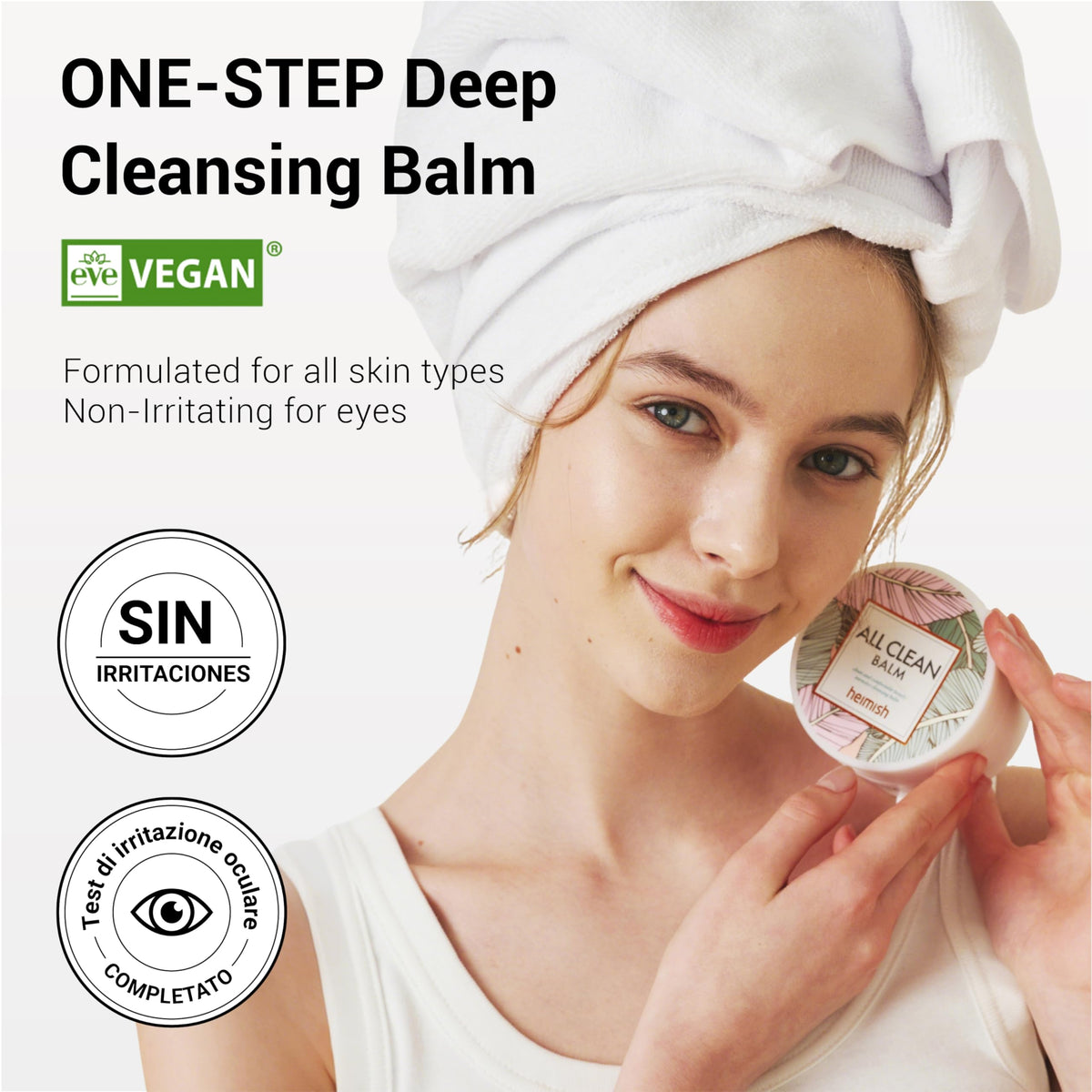HEIMISH All Clean Balm 120ml on bathroom counter
