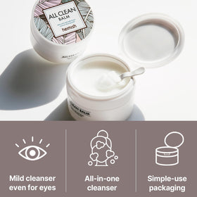 HEIMISH All Clean Balm application on skin with natural oils