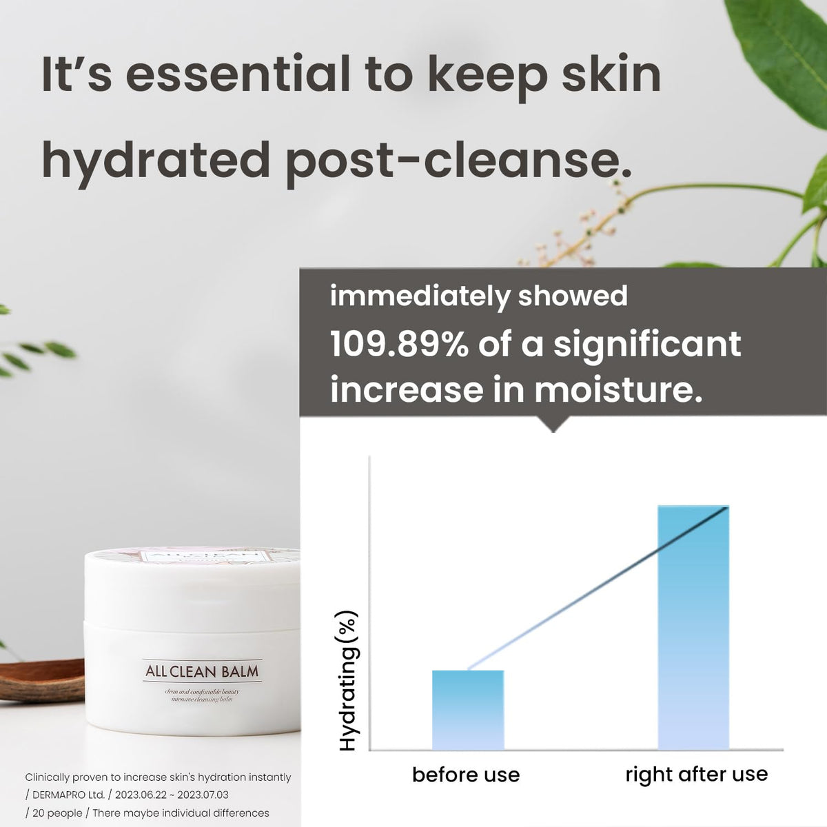 HEIMISH All Clean Balm in a bathroom setting