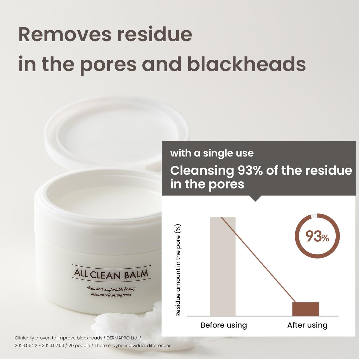 HEIMISH All Clean Balm packaging with essential oils